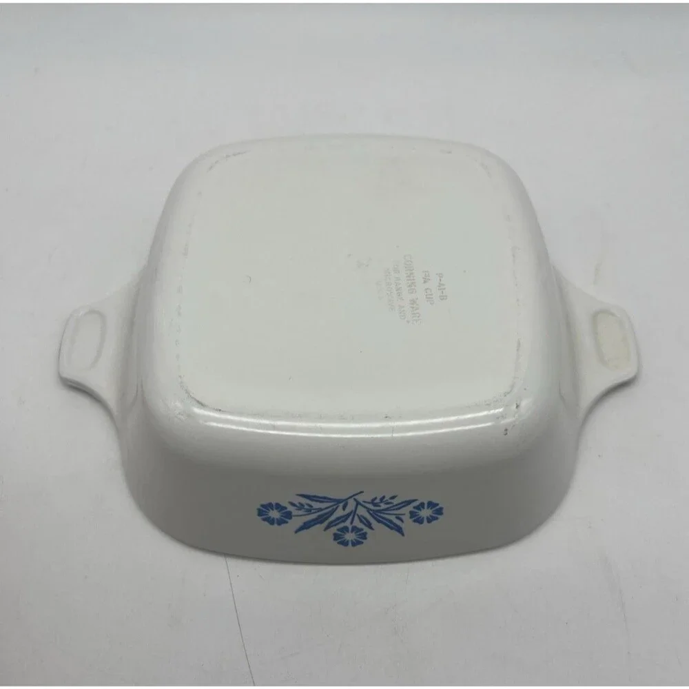 CorningWare Blue Corn Flower Petit Baking Dishes, Set Of 2 P-41-B